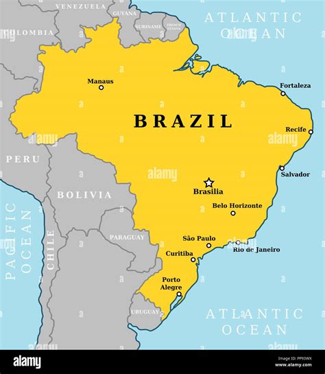 capital of brazil map|10 largest cities in brazil.